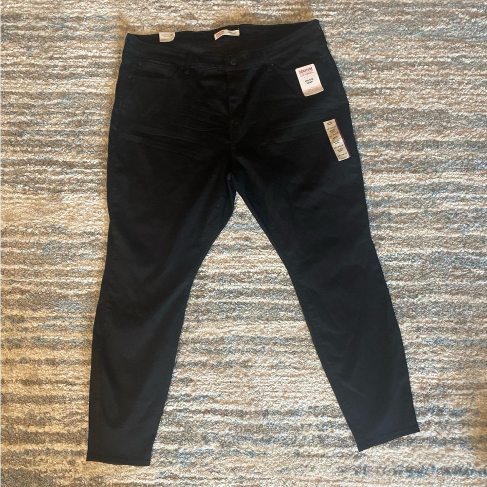 Levi Strauss Black Skinny Jeans